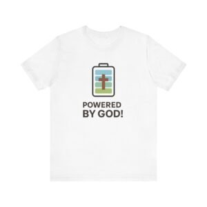 POWERED BY GOD póló